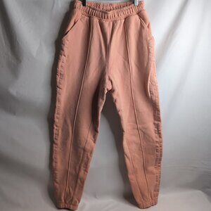 Adidas x Ivy Park Women's Pink Sweatpants Thick Elastic Limited Edition, Size XS